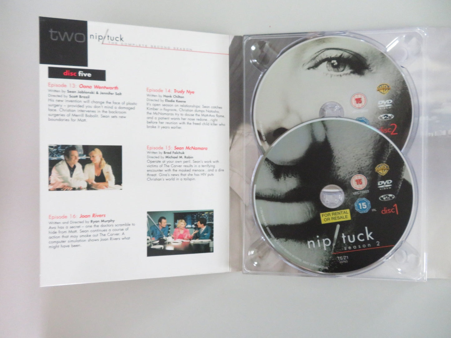 Nip/Tuck - The Complete Second Season (DVD BoxSet) Dylan Walsh 2004 Region 2 Movie posters