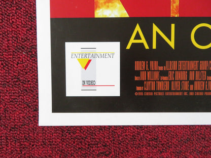 NIXON VHS POSTER ROLLED ANTHONY HOPKINS JOAN ALLEN 1995 Rendezvous Cinema Movie posters