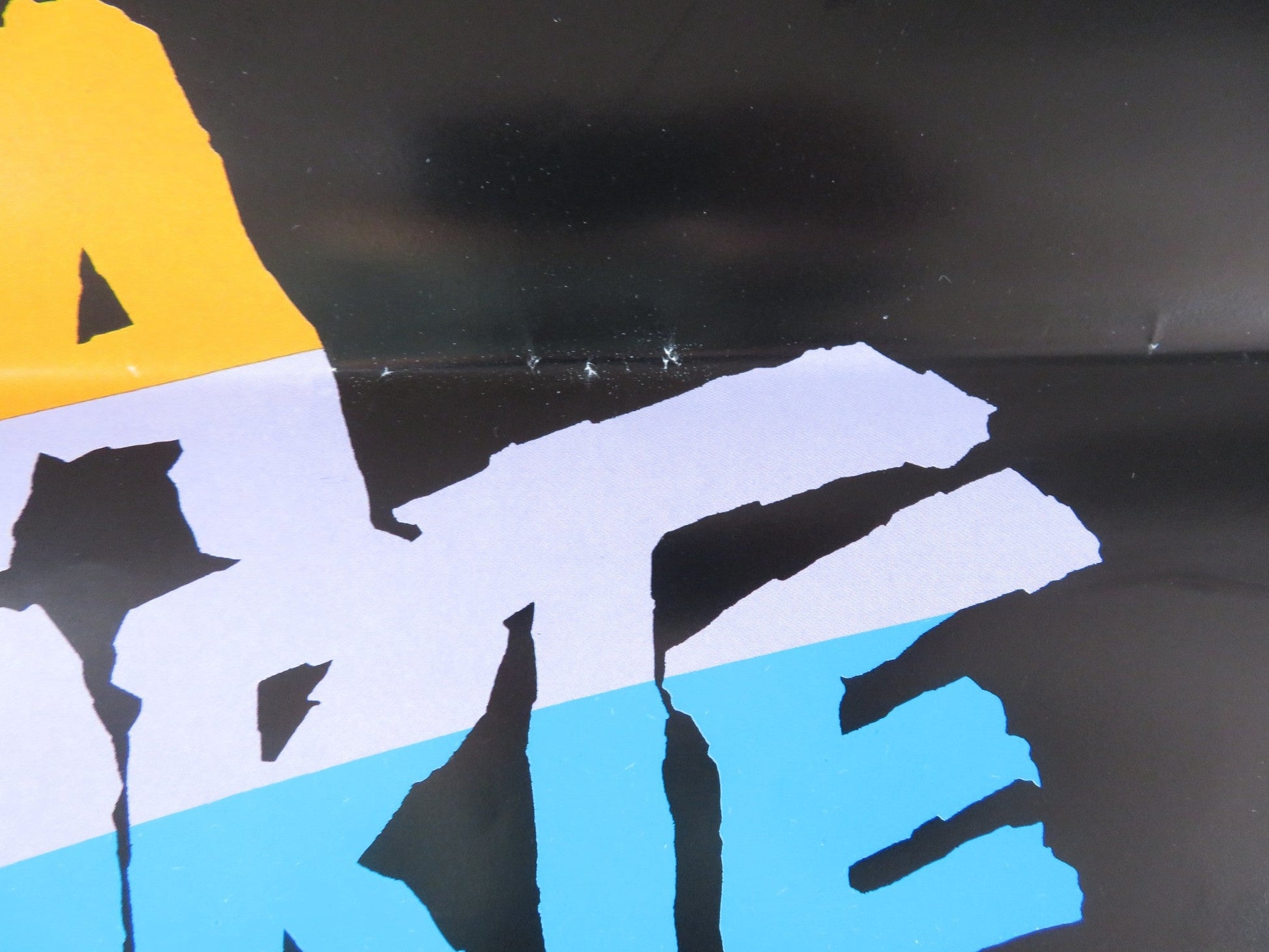 NO FEAR, NO DIE ITALIAN LOCANDINA POSTER ISAACH DE BANKOLE ALEX DESCAS 1991 Rendezvous Cinema Movie posters