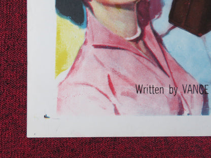 NO PLACE TO LAND FOLDED US ONE SHEET POSTER JOHN IRELAND MARI BLANCHARD 1958 Rendezvous Cinema Movie posters