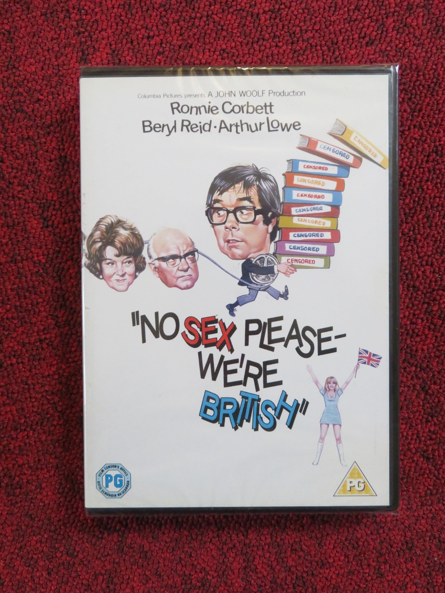 NO SEX PLEASE - WE'RE BRITISH (DVD) RONNIE CORBETT BERYL REID 1973 REGION 2 Rendezvous Cinema Movie posters