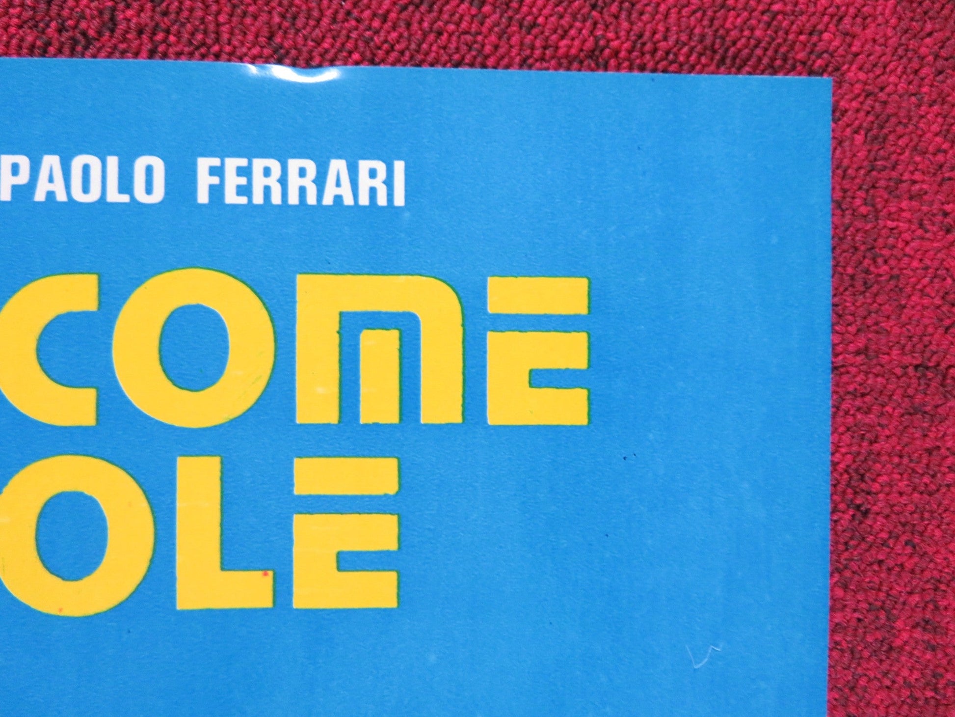 NO SIAM COME LE LUCCIOLE - A ITALIAN FOTOBUSTA POSTER ROBERT HOFFMAN 1976 Rendezvous Cinema Movie posters