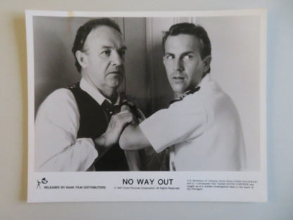 NO WAY OUT MOVIE STILL PHOTO LOT OF 9 GENE HACKMAN KEVIN COSTNER 1987 - Rendezvous Cinema
