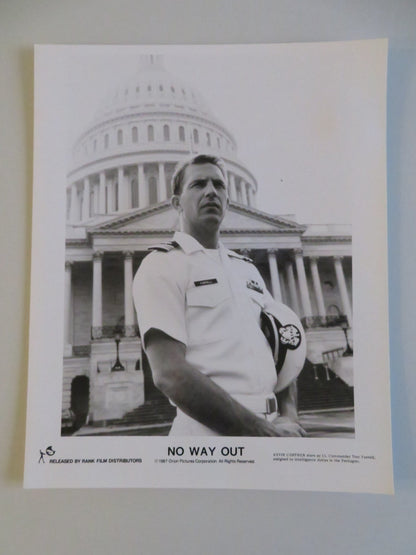 NO WAY OUT MOVIE STILL PHOTO LOT OF 9 GENE HACKMAN KEVIN COSTNER 1987 - Rendezvous Cinema