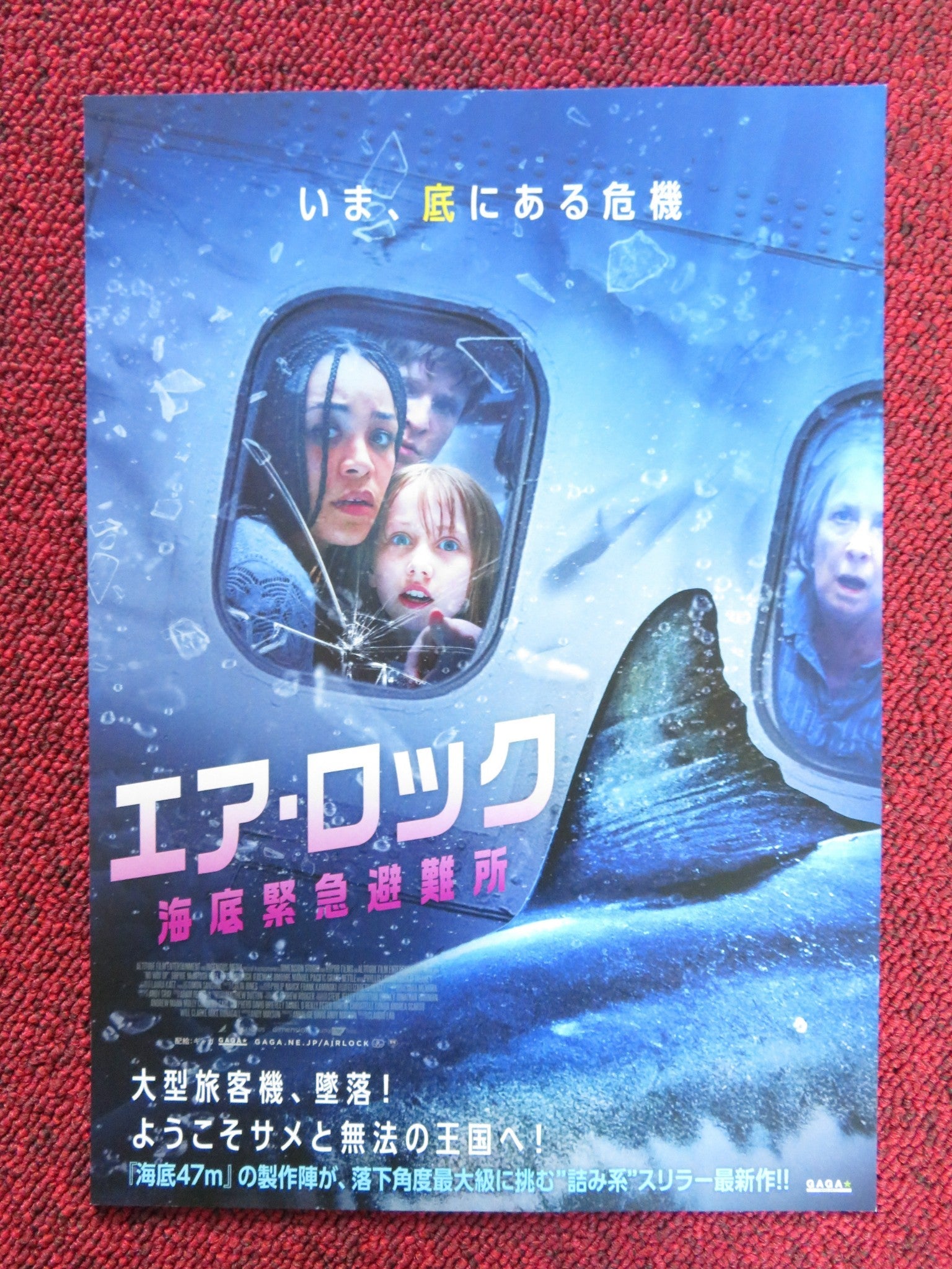 NO WAY UP JAPANESE CHIRASHI (B5) POSTER COLM MEANEY WILL ATTENBOROUGH 2024 Rendezvous Cinema Movie posters
