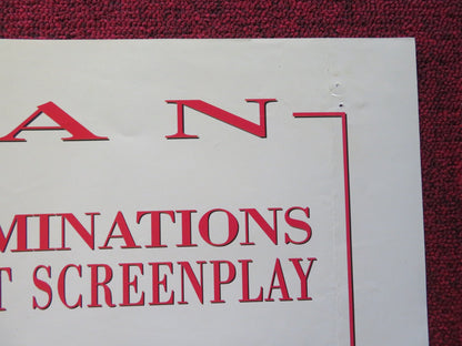 NOBODY'S FOOL UK QUAD POSTER FOLDED PAUL NEWMAN JESSICA TANDY 1995 Rendezvous Cinema Movie posters