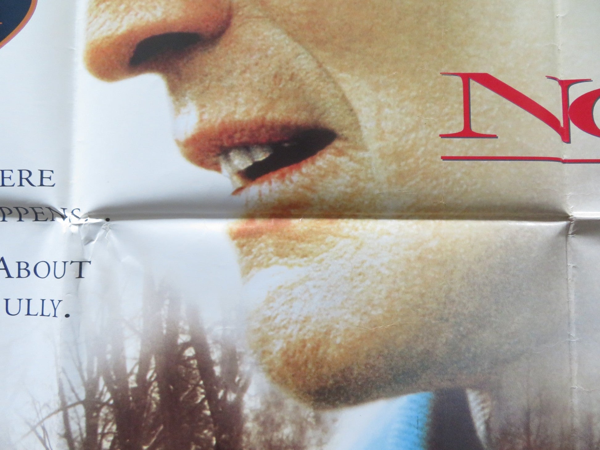 NOBODY'S FOOL UK QUAD POSTER FOLDED PAUL NEWMAN JESSICA TANDY 1995 Rendezvous Cinema Movie posters