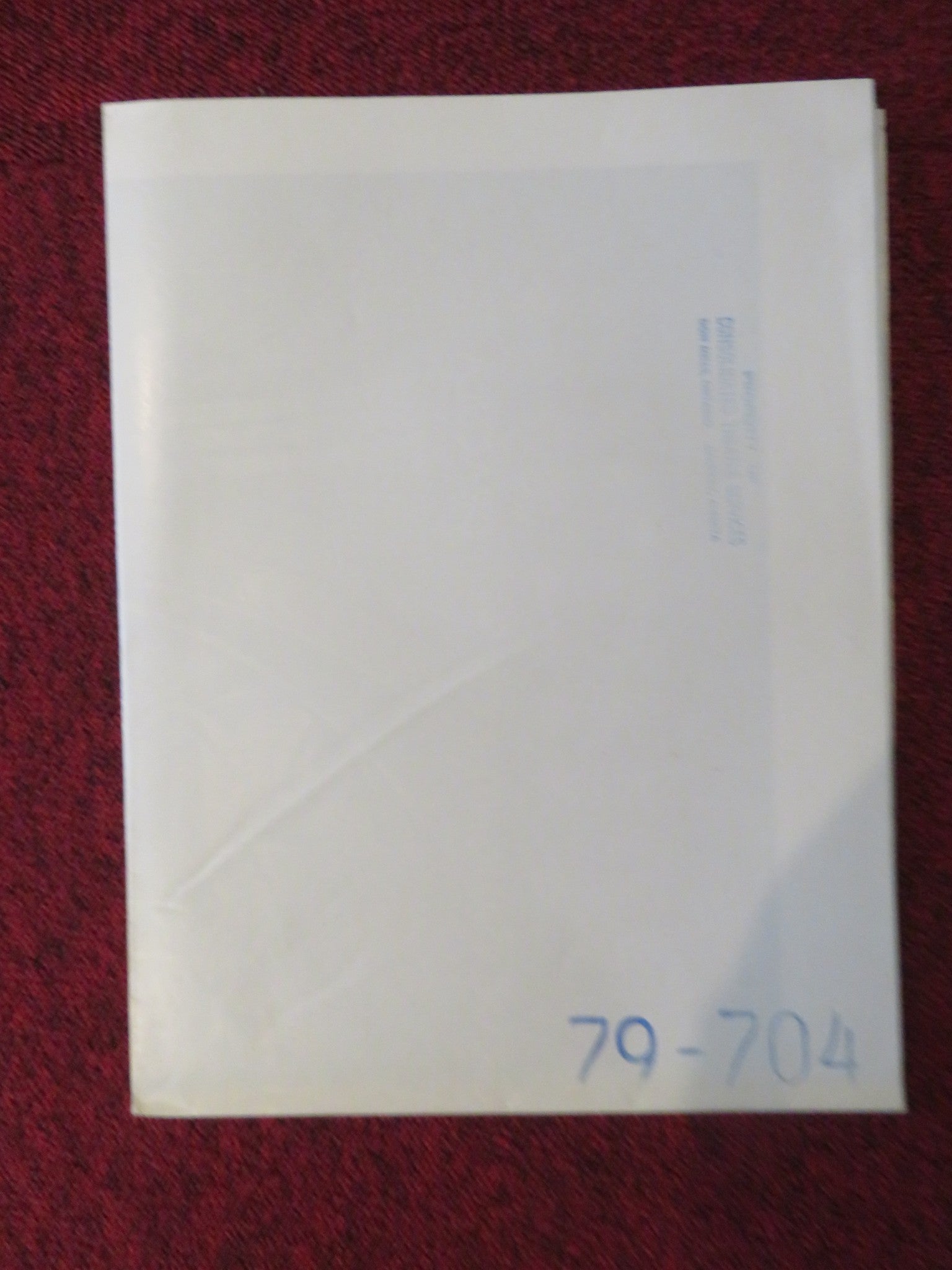 NOCTURNA FOLDED US ONE SHEET POSTER NAI BONET JOHN CARRADINE 1979 Rendezvous Cinema Movie posters