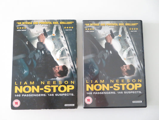 Non-Stop (DVD) Liam Neeson Julianne Moore 2014 Region 2 Movie posters