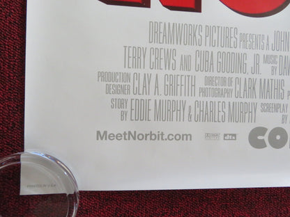 NORBIT US ONE SHEET ROLLED POSTER EDDIE MURPHY THANDIWE NEWTON 2007 Rendezvous Cinema Movie posters