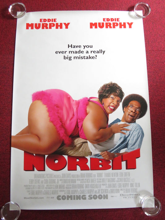 NORBIT US ONE SHEET ROLLED POSTER EDDIE MURPHY THANDIWE NEWTON 2007 Rendezvous Cinema Movie posters