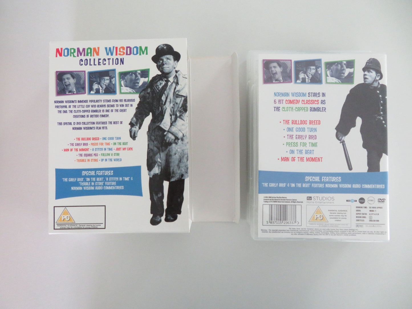 Norman Wisdom Collection (DVD BoxSet) Norman Wisdom 2008 Region 2 Movie posters
