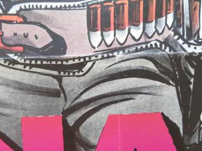 NORTH WEST MOUNTED POLICE DANISH POSTER ROLLED GARY COOPER P. GODDARD R1958 Rendezvous Cinema Movie posters