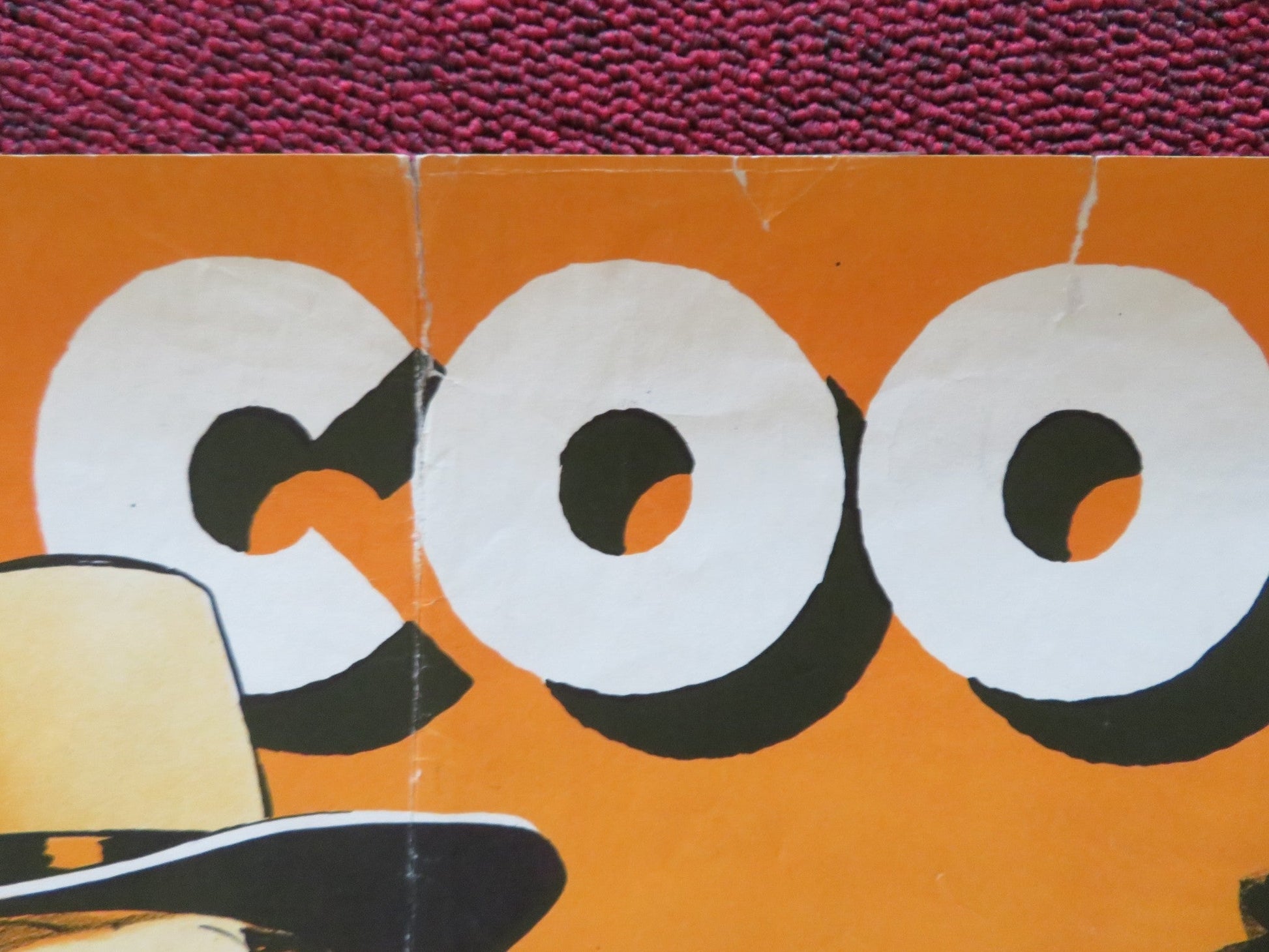 NORTH WEST MOUNTED POLICE DANISH POSTER ROLLED GARY COOPER P. GODDARD R1958 Rendezvous Cinema Movie posters