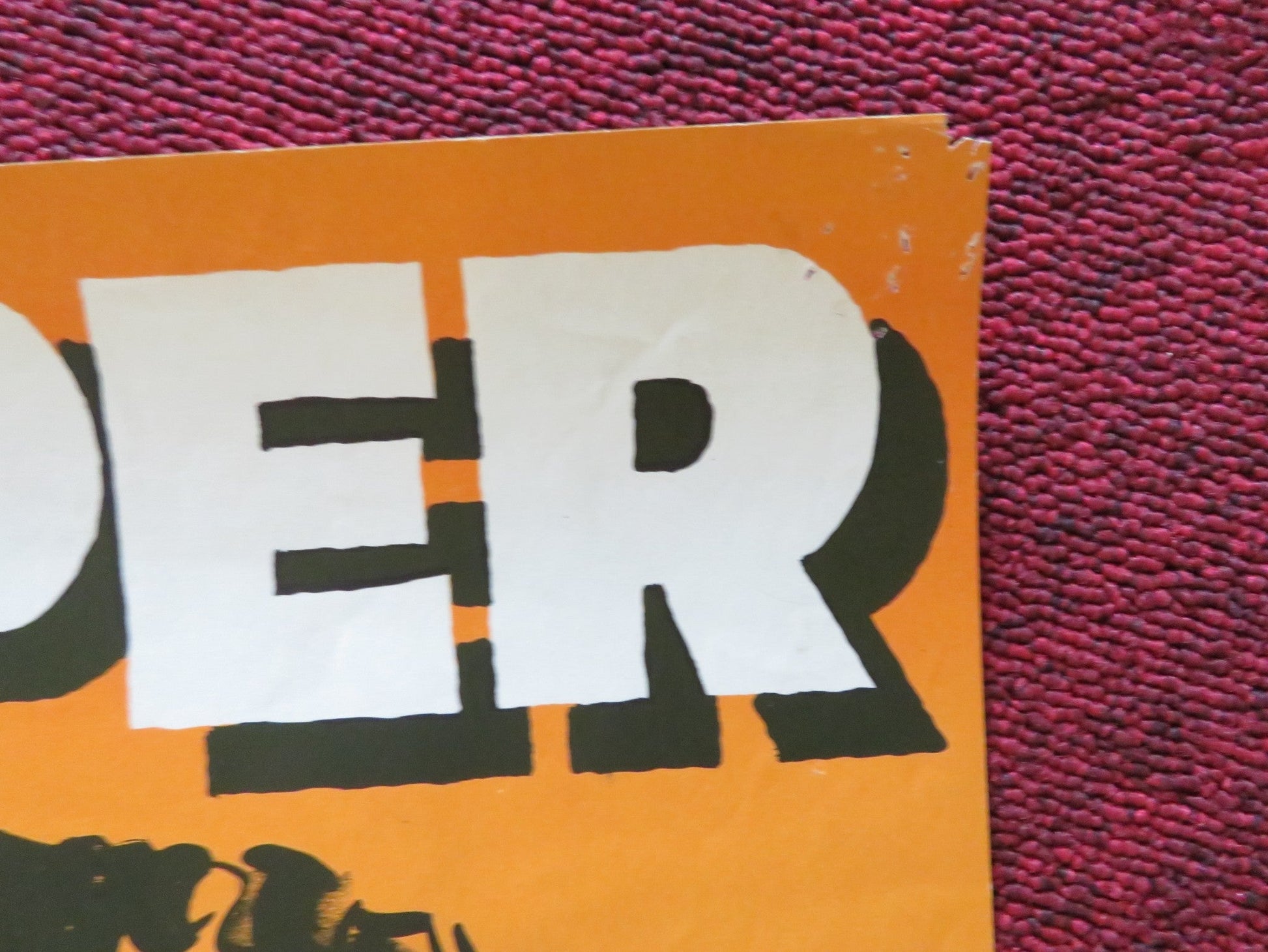 NORTH WEST MOUNTED POLICE DANISH POSTER ROLLED GARY COOPER P. GODDARD R1958 Rendezvous Cinema Movie posters