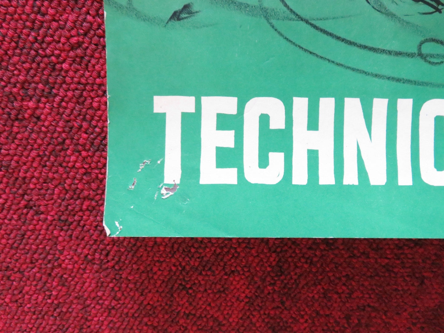 NORTH WEST MOUNTED POLICE DANISH POSTER ROLLED GARY COOPER P. GODDARD R1958 Rendezvous Cinema Movie posters