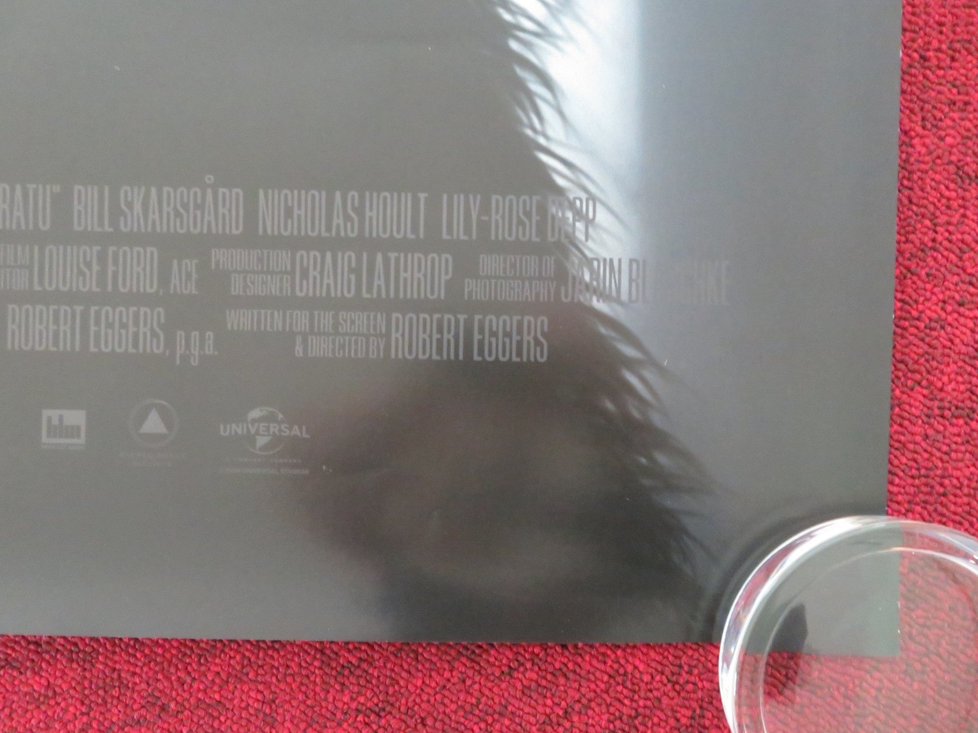 NOSFERATU - A US ONE SHEET ROLLED POSTER LILY - ROSE DEPP NICHOLAS HOULT 2024 Movie posters