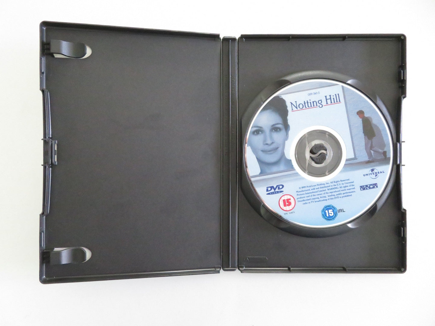 Notting Hill (DVD) Julia Roberts Hugh Grant 1999 Region 2, 4 Movie posters