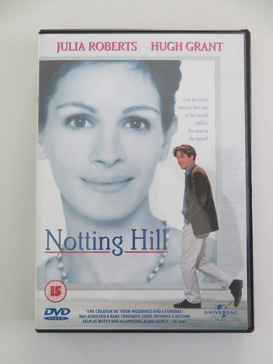 Notting Hill (DVD) Julia Roberts Hugh Grant 1999 Region 2, 4 Movie posters