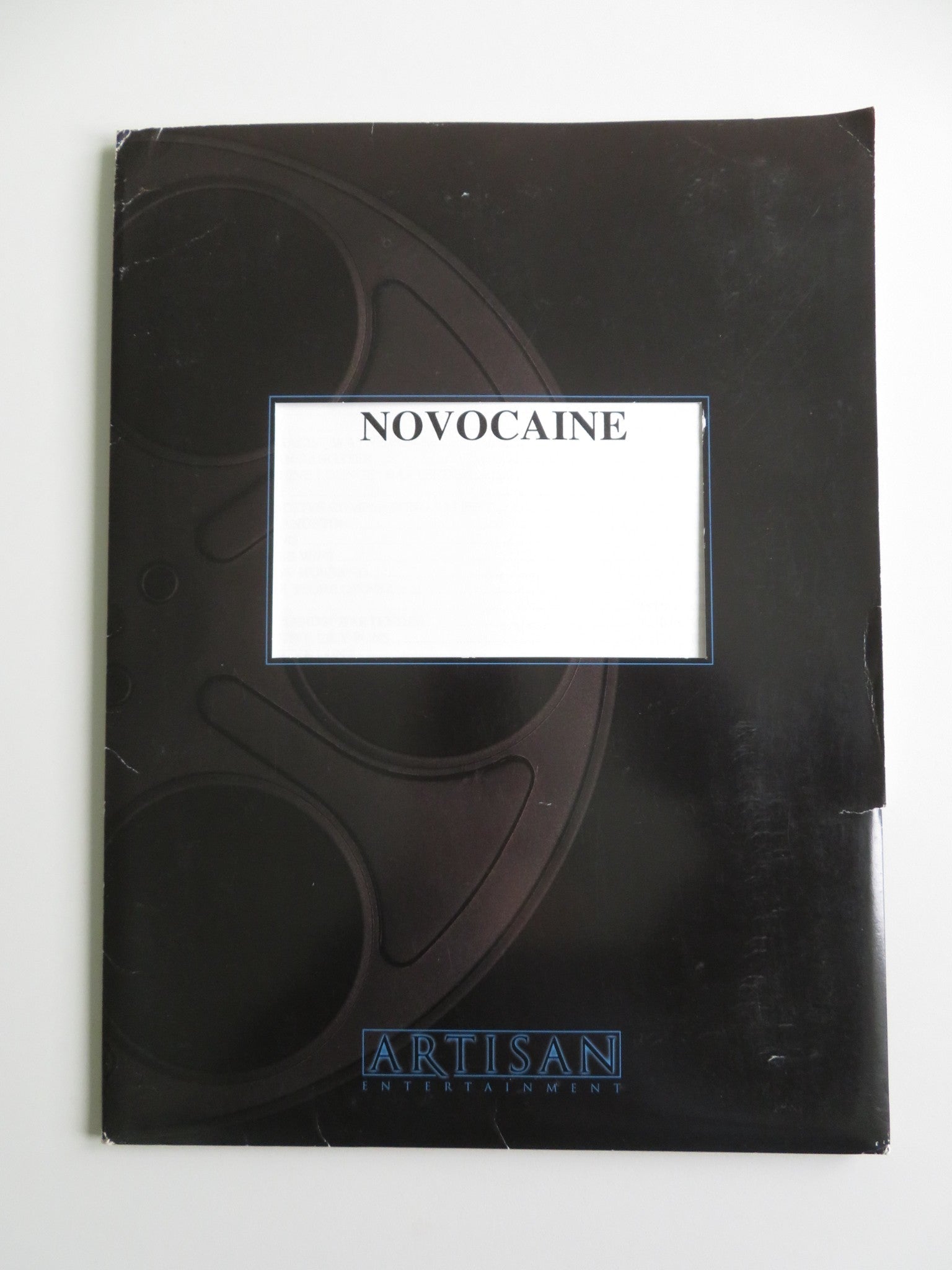 NOVOCAINE PRESS KIT 2001 STEVE MARTIN LAURA DERN Movie posters