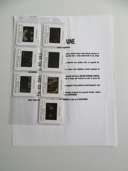 NOVOCAINE PRESS KIT 2001 STEVE MARTIN LAURA DERN Movie posters