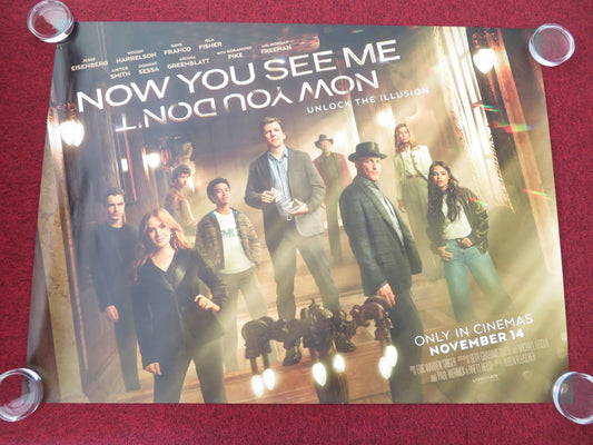 Now You See Me: Now You Don't UK Quad Rolled Poster Jesse Eisenberg Franco 2025 Movie posters