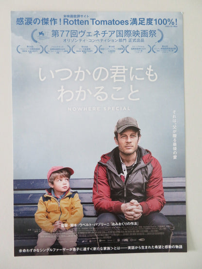 NOWHERE SPECIAL JAPANESE CHIRASHI (B5) POSTER JAMES NORTON DANIEL LAMONT 2020 Rendezvous Cinema Movie posters