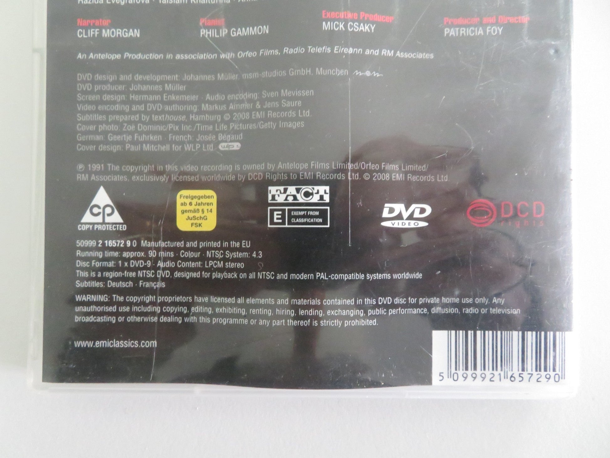 NUREYEV (DVD) RUDOLF NUREYEV DAME MARGOT FONTEYN 2008 REGION FREE Movie posters