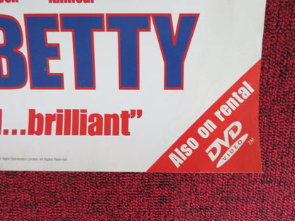 NURSE BETTY VHS VIDEO POSTER MORGAN FREEMAN RENEE ZELLWEGER 1999 Rendezvous Cinema Movie posters