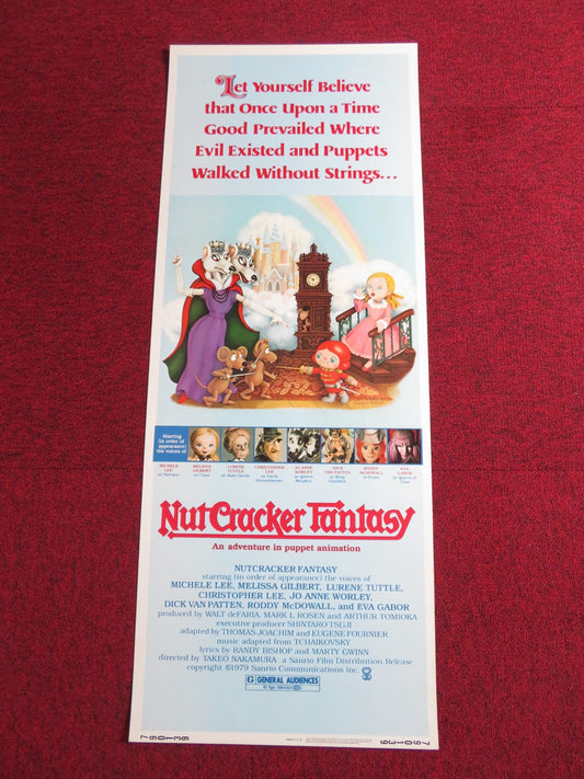 NUTCRACKER FANTASY US INSERT POSTER CHRISTOPHER LEE MELISSA GILBERT 1979 Rendezvous Cinema Movie posters