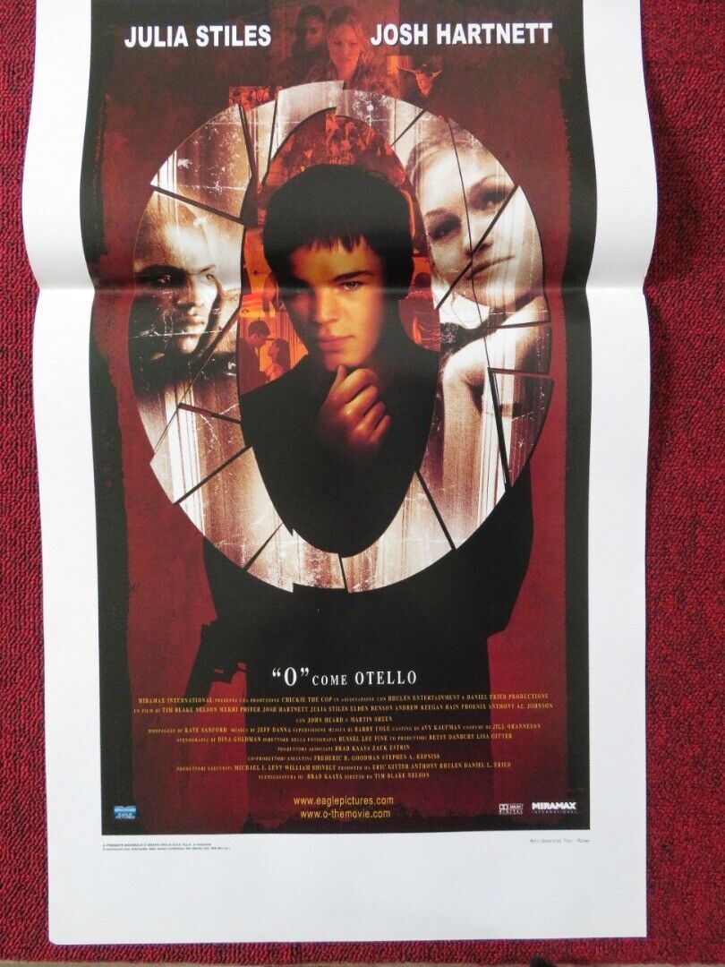 "O" COME OTELLO ITALIAN LOCANDINA (27.5"x13") POSTER JULIA STILES 2001 - Rendezvous Cinema
