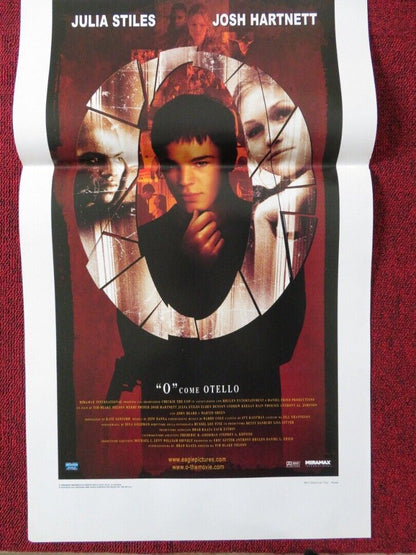 "O" COME OTELLO ITALIAN LOCANDINA (27.5"x13") POSTER JULIA STILES 2001 - Rendezvous Cinema