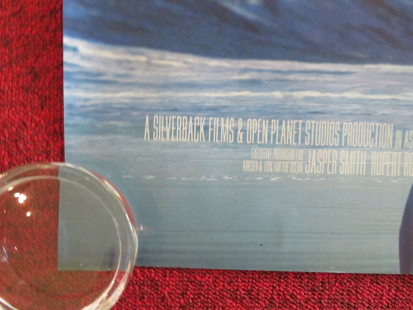 OCEAN WITH DAVID ATTENBOROUGH UK QUAD ROLLED POSTER 2025 - Rendezvous Cinema