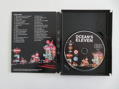 Ocean's Eleven - B (DVD) George Clooney Brad Pitt Matt Damon 2001 Region 2 Movie posters