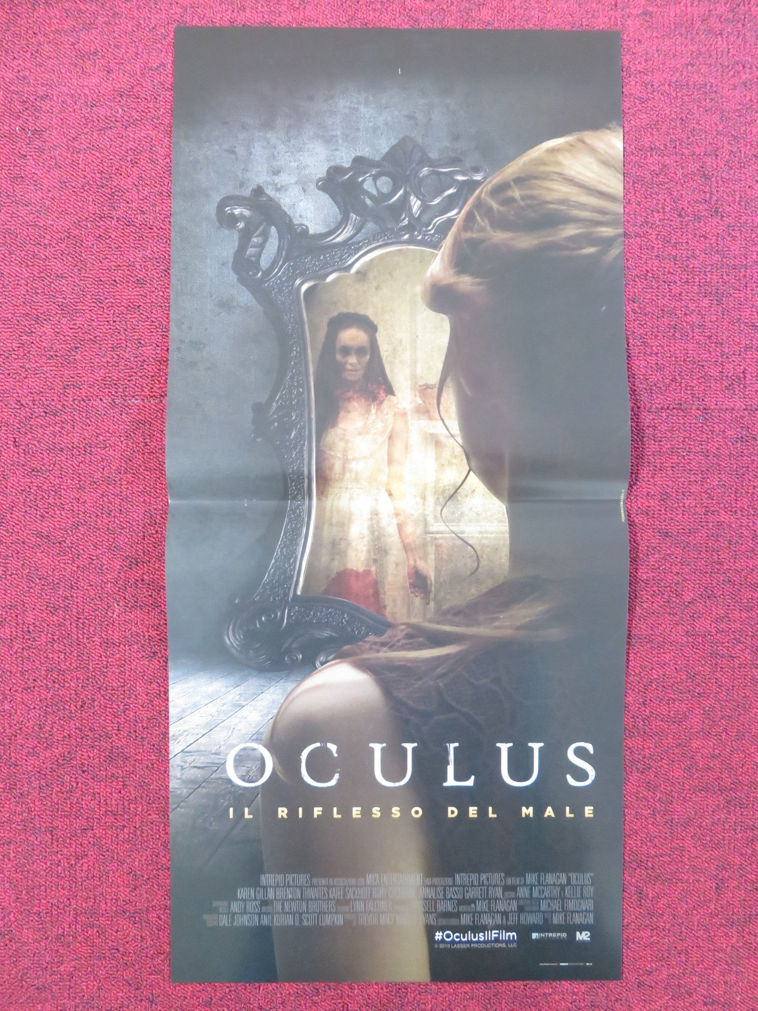 OCULUS ITALIAN LOCANDINA POSTER KAREN GILLAN BRENTON THWAITES 2013 Rendezvous Cinema Movie posters