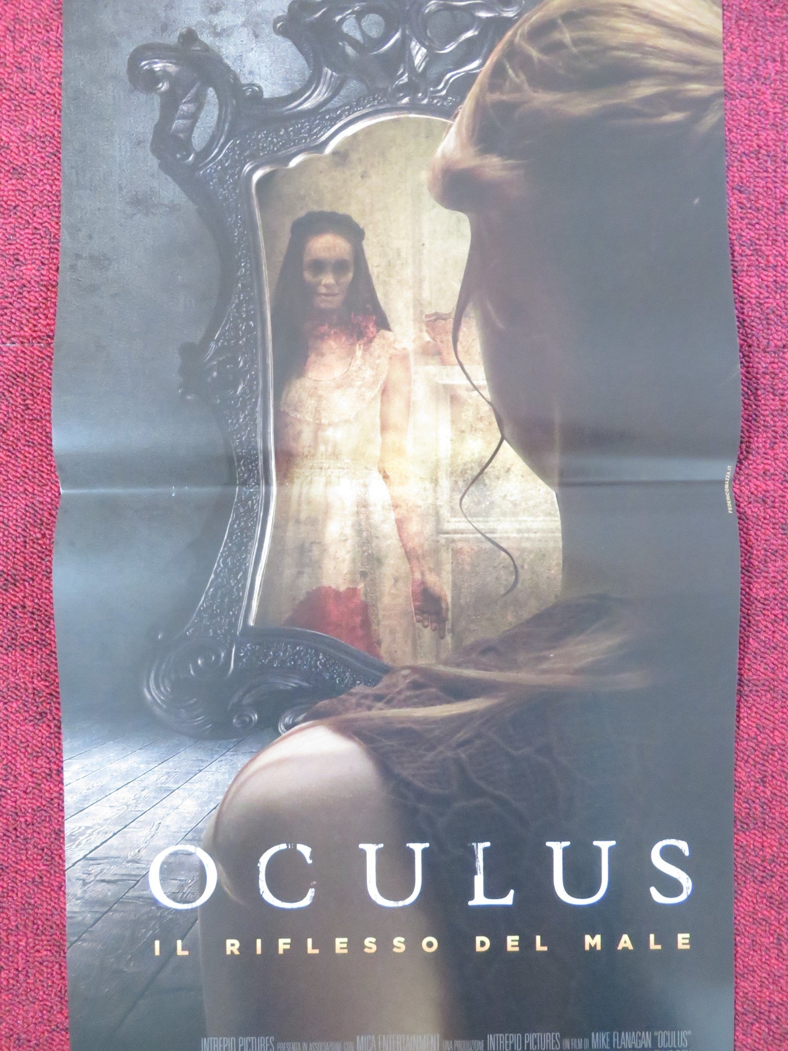 OCULUS ITALIAN LOCANDINA POSTER KAREN GILLAN BRENTON THWAITES 2013 Rendezvous Cinema Movie posters