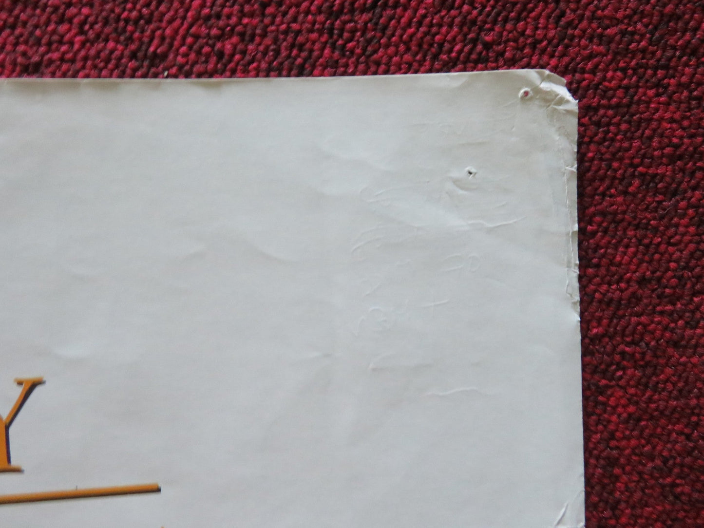 OF MICE AND MEN UK QUAD POSTER FOLDED JOHN MALKOVICH GARY SINISE 1992 - Rendezvous Cinema