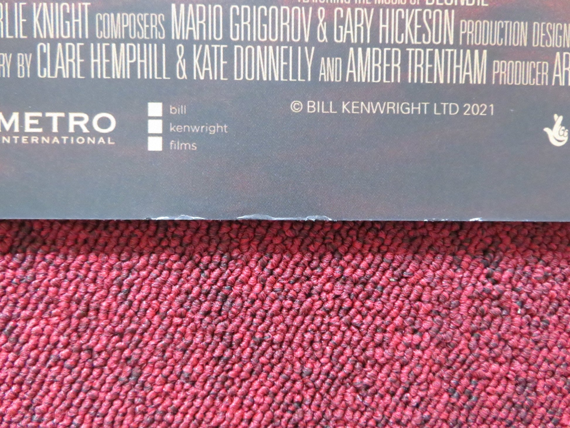 OFF THE RAILS UK QUAD ROLLED POSTER JENNY SEAGROVE SALLY PHILLIPS 2021 Rendezvous Cinema Movie posters