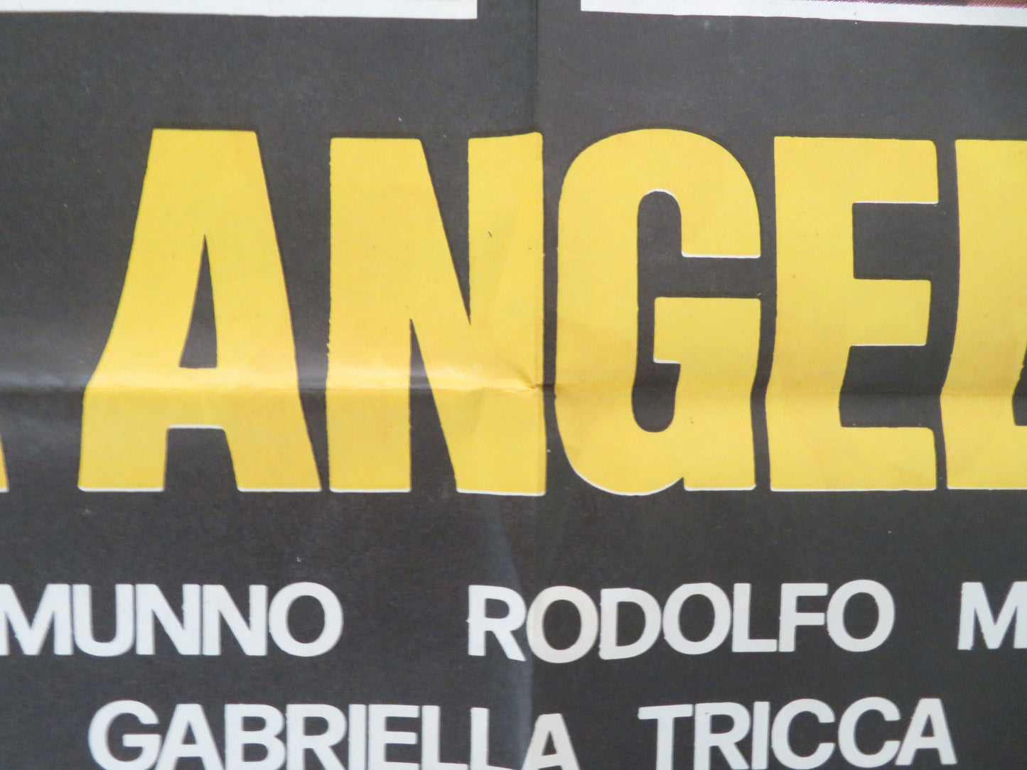 Oh... Angelina! Italian 2 Foglio Poster Maria Ramunno Rodolfo Montagnani 1982 Movie posters
