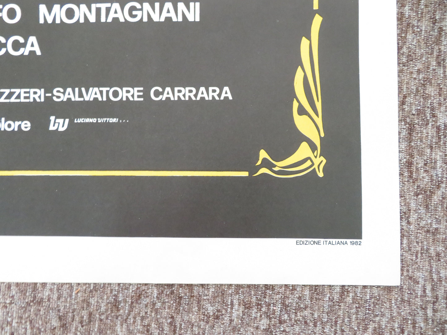Oh... Angelina! Italian 2 Foglio Poster Maria Ramunno Rodolfo Montagnani 1982 Movie posters