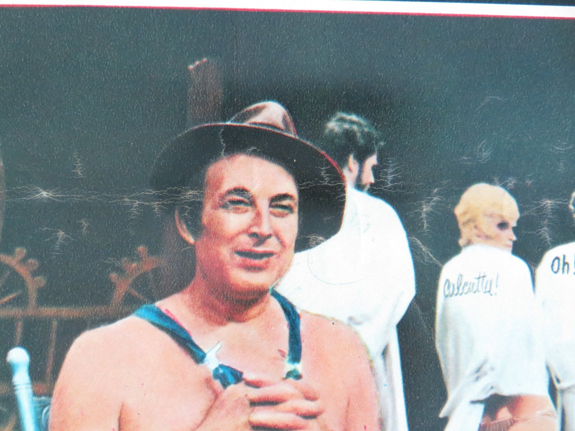 OH! CALCUTTA! - B ITALIAN FOTOBUSTA POSTER RAINA BARRETT MARK DEMPSEY 1972 Movie posters