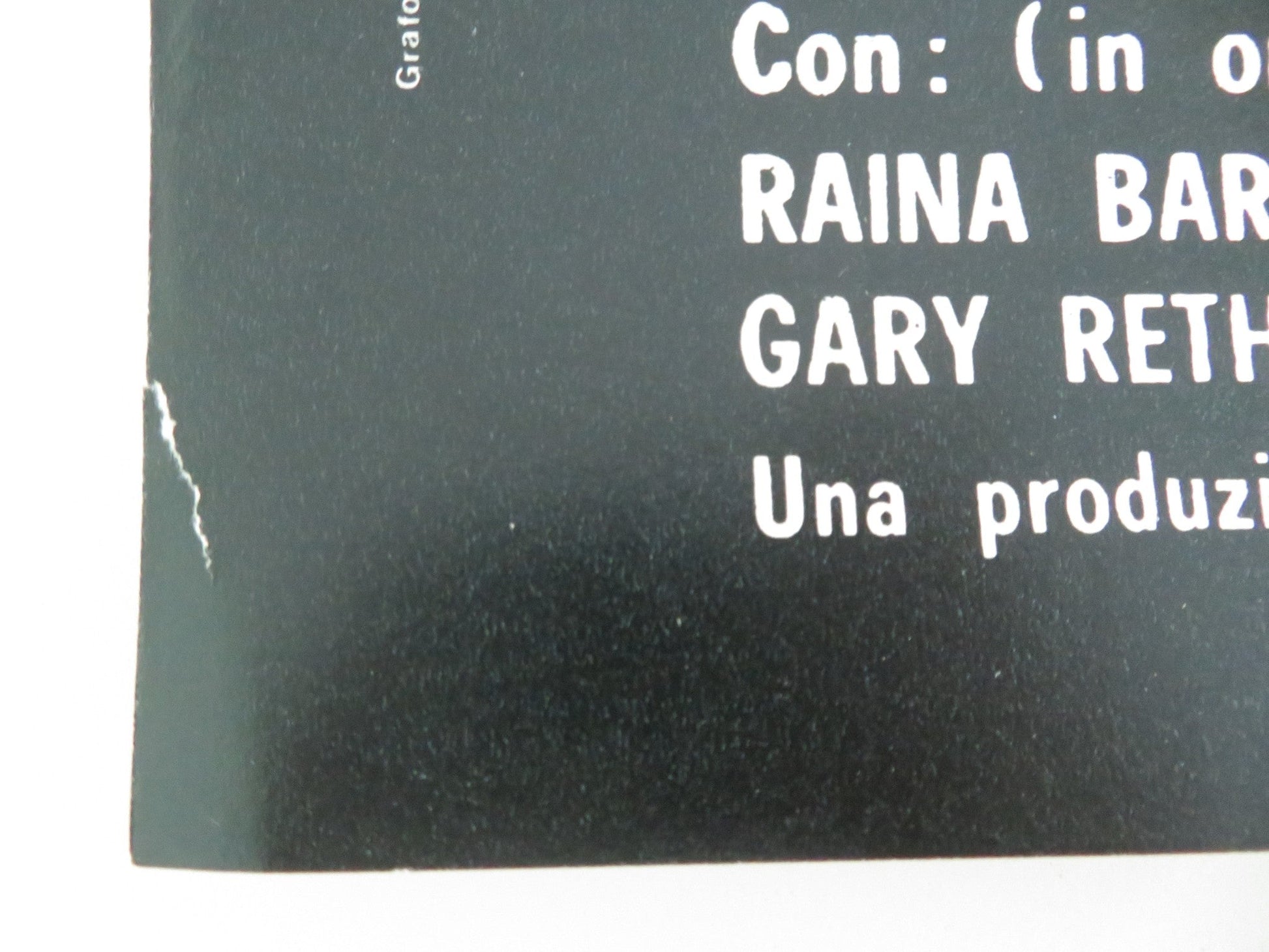 OH! CALCUTTA! - D ITALIAN FOTOBUSTA POSTER RAINA BARRETT MARK DEMPSEY 1972 Movie posters