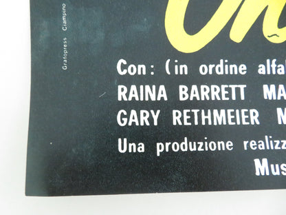 OH! CALCUTTA! - E ITALIAN FOTOBUSTA POSTER RAINA BARRETT MARK DEMPSEY 1972 Movie posters