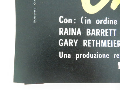 OH! CALCUTTA! - F ITALIAN FOTOBUSTA POSTER RAINA BARRETT MARK DEMPSEY 1972 Movie posters