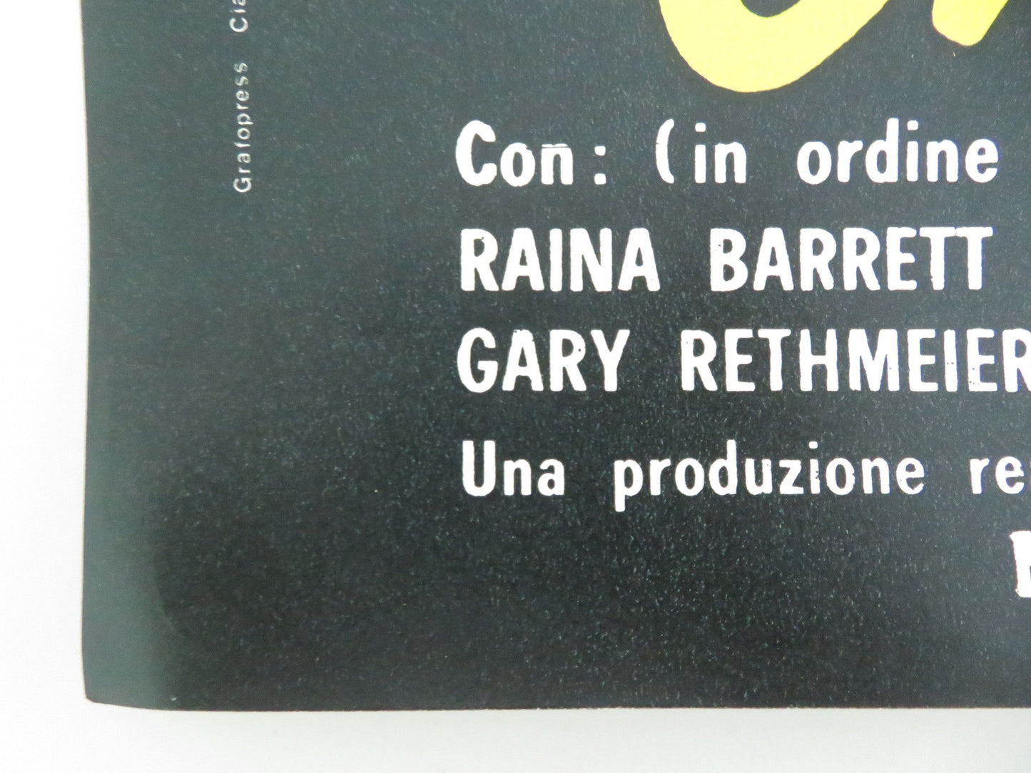 OH! CALCUTTA! - H ITALIAN FOTOBUSTA POSTER RAINA BARRETT MARK DEMPSEY 1972 Movie posters