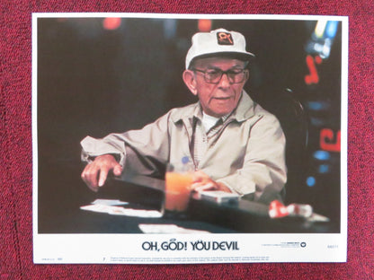 OH GOD! YOU DEVIL US LOBBY CARD FULL SET GEORGE BURNS TED WASS 1984 Rendezvous Cinema Movie posters