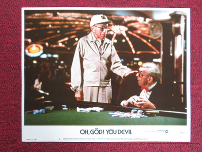 OH GOD! YOU DEVIL US LOBBY CARD FULL SET GEORGE BURNS TED WASS 1984 Rendezvous Cinema Movie posters