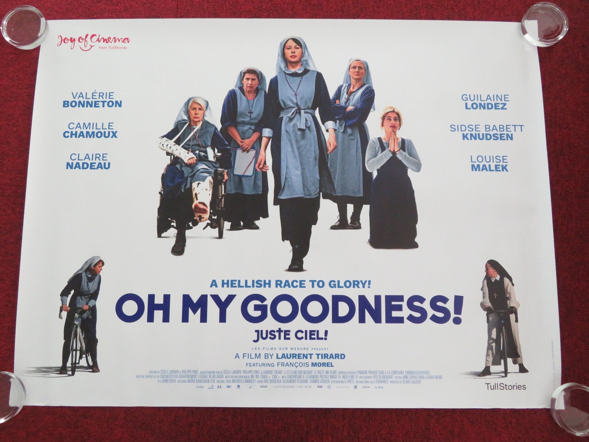 OH MY GOODNESS! UK QUAD ROLLED POSTER VALERIE BONNETON CAMILLE CHAMOUX 2022 Movie posters