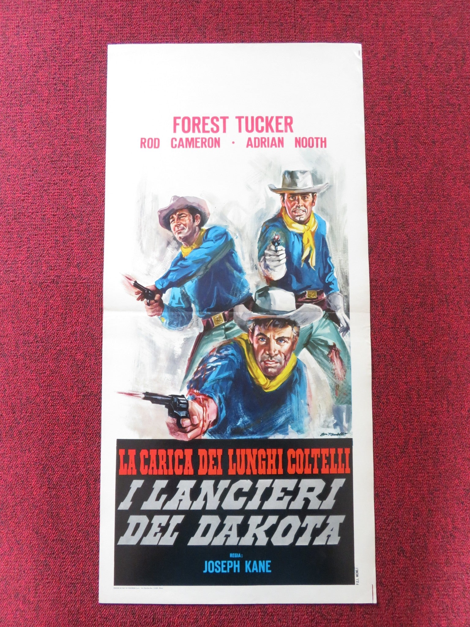 OH! SUSANNA ITALIAN LOCANDINA POSTER FOREST TUCKER ROD CAMERON R1960S Rendezvous Cinema Movie posters