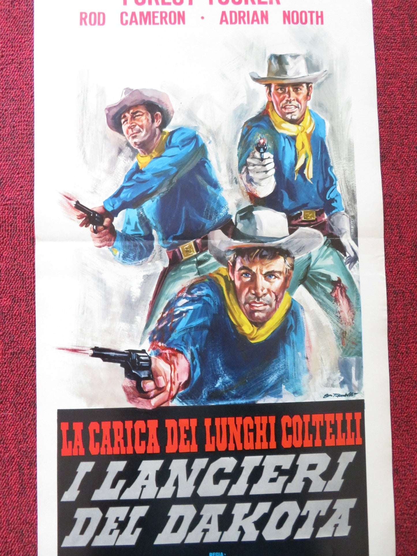 OH! SUSANNA ITALIAN LOCANDINA POSTER FOREST TUCKER ROD CAMERON R1960S Rendezvous Cinema Movie posters